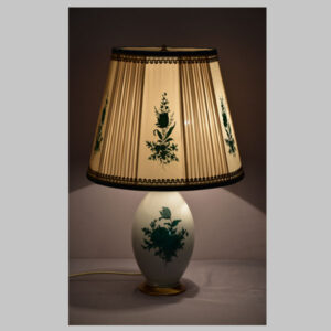 Porzellan Stehlampe, Augarten