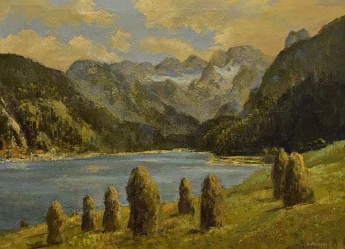 J. Brenner, Landschaft, 20. Jahrhundert