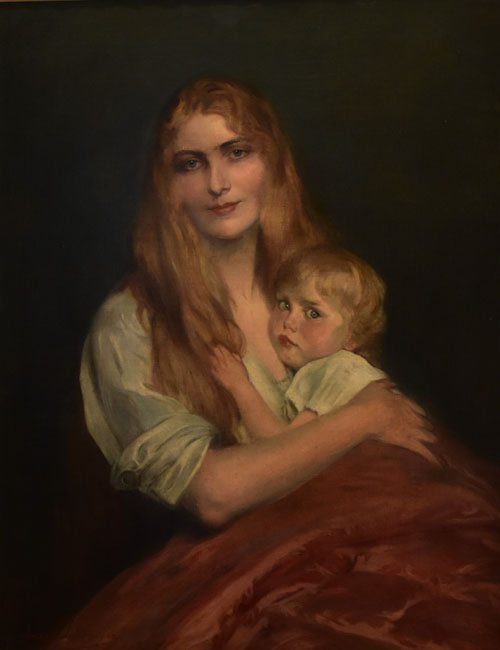 Clemens v. Pausinger, Mutter mit Kind, 1925