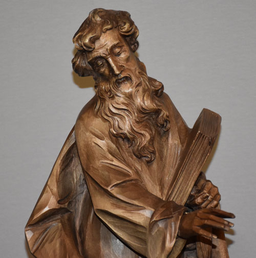 Heiliger Paulus, Holzskulptur, 20. Jhd.