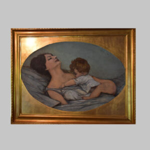 Porträt, 1925, Mutter mit Kind