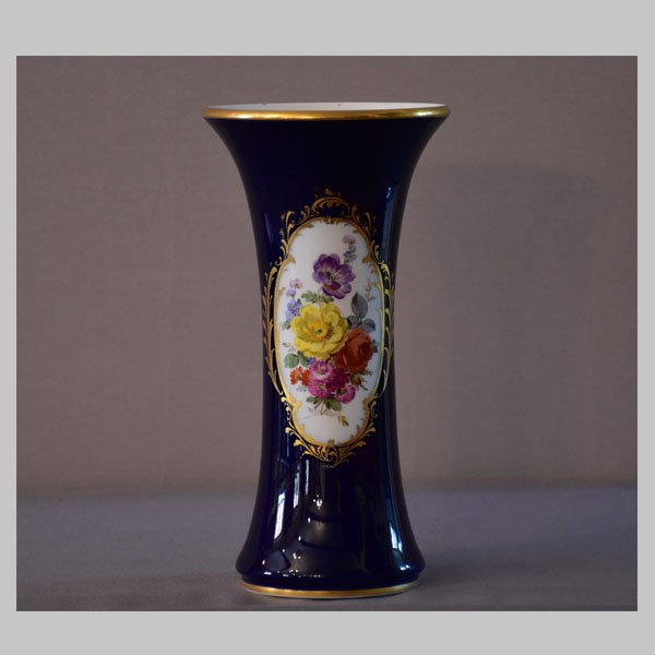 Vase, Meißen, Blumendekor